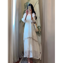 【慢工藏承 暗香蝶影】非遺香雲紗/桑波段花蘿真絲上衣/連衣裙