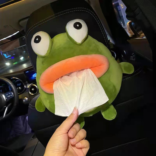 車用卡通紙巾盒女性車飾用品居家車用抽紙盒 車用卡通紙巾盒女性車飾用品居家車用抽紙盒