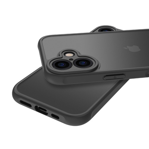 適用iPhone 16膚感二合一手機殼蘋果15/14防摔保護套TPU+PC硬殼