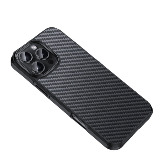 適用iPhone16凱夫拉磁吸無線充手機殼蘋果15Promax軍工防摔保護套