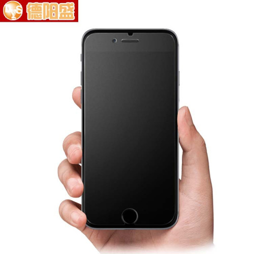 適用蘋果5/7/8/plus磨砂鋼化膜iphone6/S/plus磨砂鋼化玻璃膜抗汙