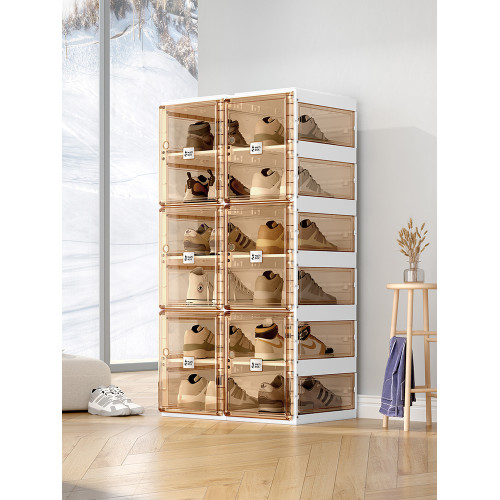 螞蟻盒子簡易鞋盒家用防塵收納神器多層臥室內宿舍門口好看鞋架子 螞蟻盒子簡易鞋盒家用防塵收納神器多層臥室內宿舍門口好看鞋架子