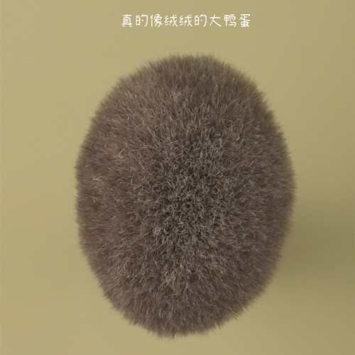 仙寶蘭藍狐毛大號散粉刷臉部定妝蜜粉刷動物毛化妝刷一支裝化妝刷