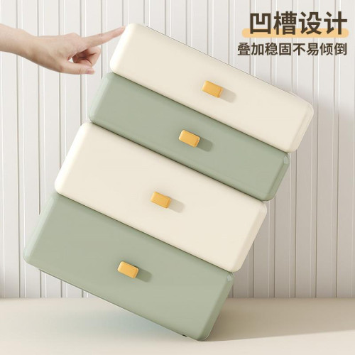 桌面收納盒抽屜式入戶玄關辦公室A4紙文件文具整理盒多層小置物架