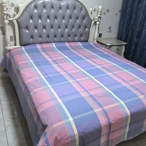 鄕淳布料 純棉精梳老粗布床單 色織兩面可用粗布格子條紋床單 鄕淳布料 純棉精梳老粗布床單 色織兩面可用粗布格子條紋床單