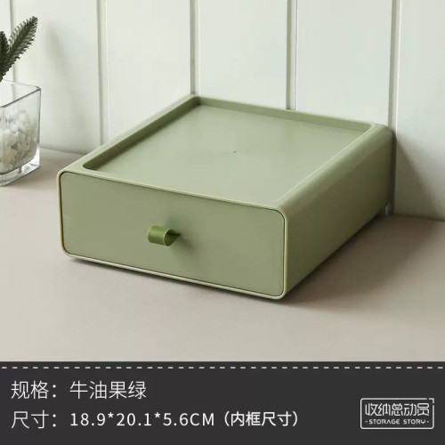 桌面收納盒抽屜式置物架辦公室小儲物櫃書桌多層整理Y盒櫃子裡分