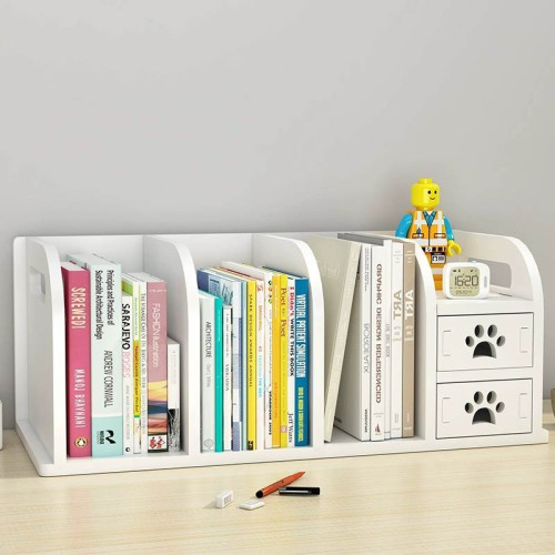 桌上書架桌面兒童置物架辦公桌收納宿舍書桌多層小層架工位分層