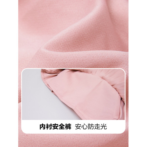 左西女童短裙夏裝兒童裙子2025新款百褶半身裙蛋糕裙女孩公主裙潮