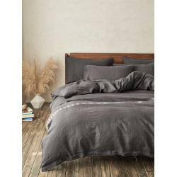 法國進口有機純亞麻床上用品抑菌防蟎柔軟涼感透氣床單枕套三件套