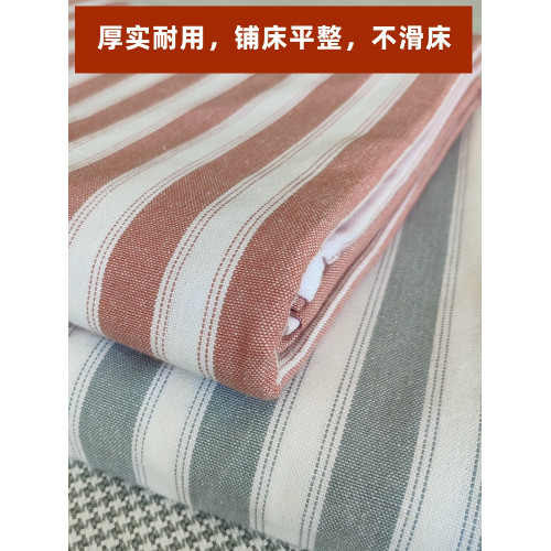 老粗布床單純棉100全棉加厚單件三件套單人雙人加大尺寸炕單被單