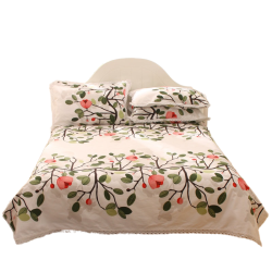 老粗布床單加厚加密三件套純棉全棉單件被單大炕單床包清新不起球