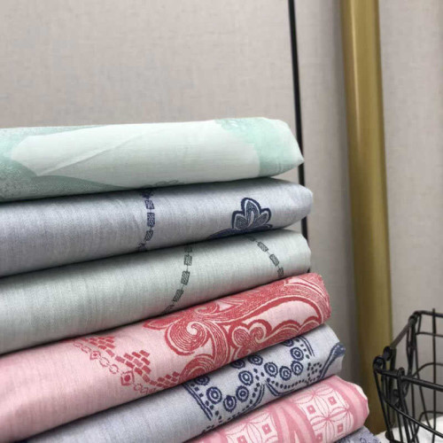 重磅~60支緞紋色織大提花純棉床單單件長絨棉柔軟100全棉雙人睡單