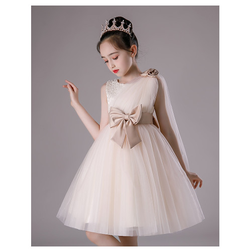NEXT LONG兒童禮服公主裙女童花童婚禮高級感女孩生日演奏演出服