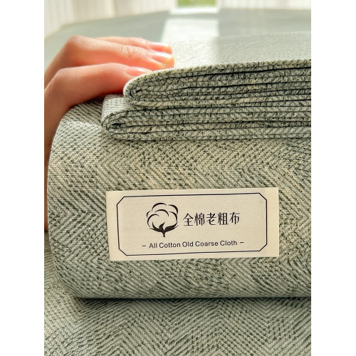 A類老粗布床單單件純棉100全棉加厚老式棉麻床笠2025新款四季通用