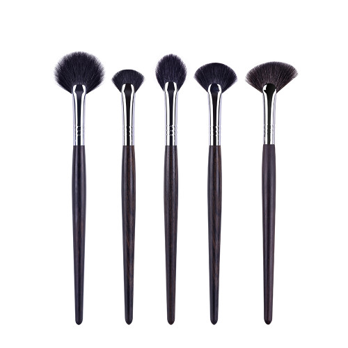 琴製化妝刷G系列G205 G206 G207 G208扇形高光刷羊毛細光峰手工
