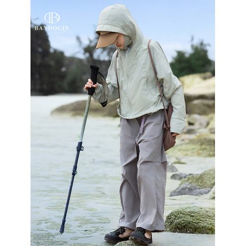 親子女童涼感防曬衣夏裝薄款2025新款兒童夏季輕薄透氣防紫外線潮