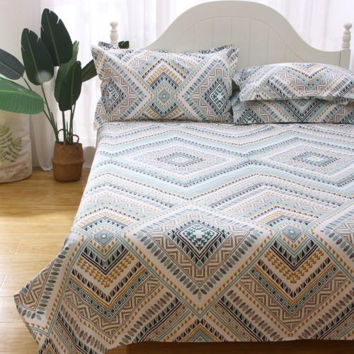 高檔老粗布床單純棉100全棉加厚加密簡約北歐民族風炕單被單單件 高檔老粗布床單純棉100全棉加厚加密簡約北歐民族風炕單被單單件