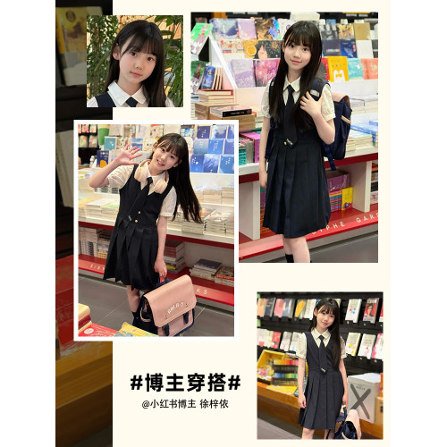 【零染科技】eland kids衣戀童裝女童連衣裙25年夏畢業禮服演出服