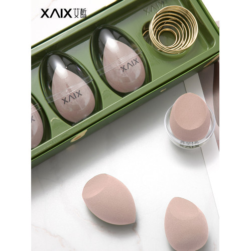 XAIX合歡粉美妝蛋套裝粉撲化妝蛋巨軟化妝球海綿粉撲彩妝蛋不吃粉