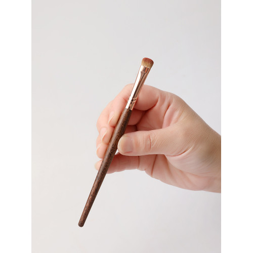 琴製化妝刷未央系列06門牙形細節刷精細眼線刷動物毛眼影刷上色刷