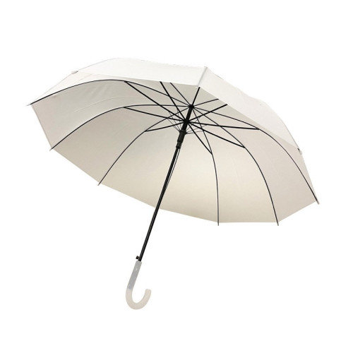 遇光變色雨繖透明磨砂自q動長柄繖晴雨兩用高顔值加固加厚結實抗