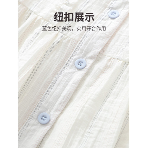 女童七分褲子夏季薄款2025新款洋氣女孩冰絲山本濶腿褲夏天兒童裝