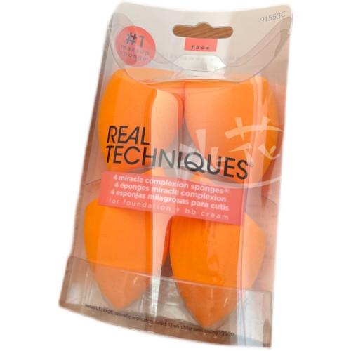 逃花 Real Techniques RT美妝蛋海綿蛋 不吃粉乾溼兩用 定妝粉撲