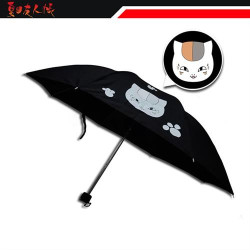 新款夏目友人帳黑執事黑巖初音海賊王進擊火影夏目銀魂變色雨繖三