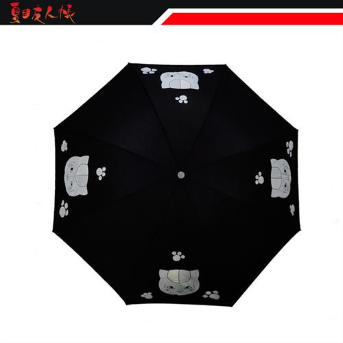 新款夏目友人帳黑執事黑巖初音海賊王進擊火影夏目銀魂變色雨繖三