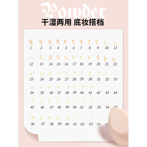 MSQ/魅絲蔻魔方美妝蛋超不吃粉粉撲海綿三個裝化妝工具巨軟彩妝蛋