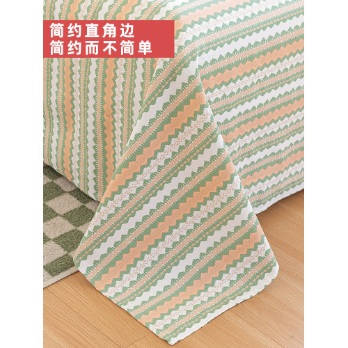 A類100純棉加厚老粗布床單單件三件套全棉宿舍夏季被單榻榻米炕單