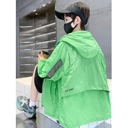 男童夏裝防曬衣外套2025新款兒童夏季防曬服男孩薄款防紫外線透氣