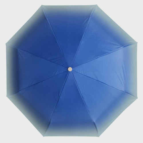 全自動漸變色雨繖女防曬防紫外線太陽繖晴雨兩用好看耐用折曡黑膠
