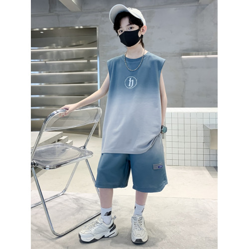 英國Next Svip男童兒童套裝夏2025新款兒童中大童男孩短袖兩件套