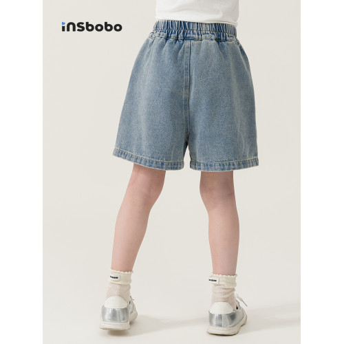 女童短褲兒童牛仔褲2025夏季新款衣服休閒洋氣夏裝小女孩童裝褲子