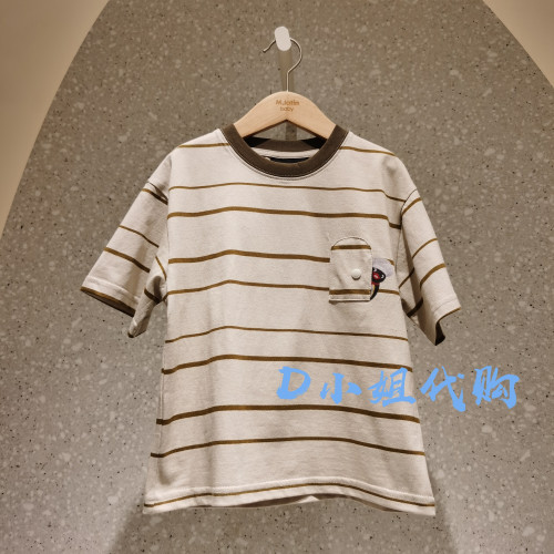 115526105U Mlatin馬拉丁2025年秋裝新款男童休閒短袖T恤 269