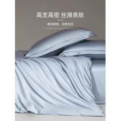 A類100支長絨棉貢緞純棉被套單件100全棉被罩150x200x230cm四件套