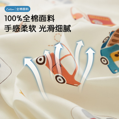 a類純棉兒童被套100全棉120x150cm200單件嬰兒幼兒園寶寶被罩女孩