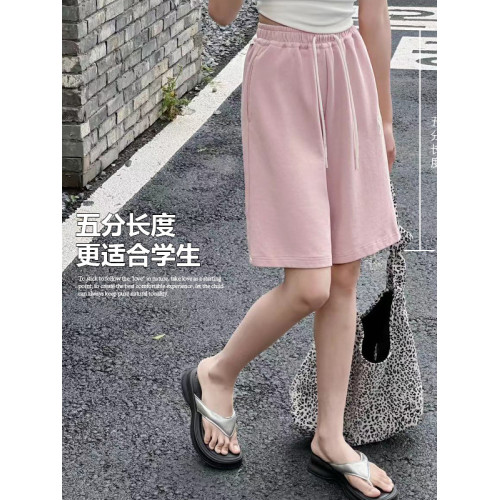 女童短褲夏季2025新款兒童五分褲薄款夏裝中褲女大童夏款運動褲子