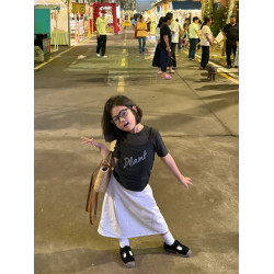 女童短袖T恤兒童上衣夏裝2025新款女孩吊帶潮牌網紅炸街薄款衣服6