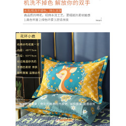 枕套一對裝48cmx74cm全棉高級純棉家用枕頭套加大加厚枕芯內膽套