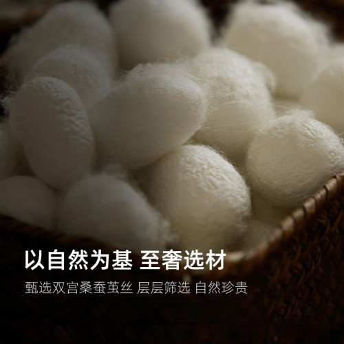 Snowman/斯諾曼輕奢真絲枕套絲滑親膚100%桑蠶絲枕頭套單人單衹裝