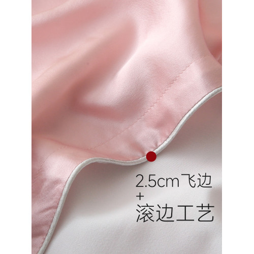 華詩雅蒂桑蠶絲真絲枕套單面單人學生絲綢枕頭套純色經典簡約絲滑