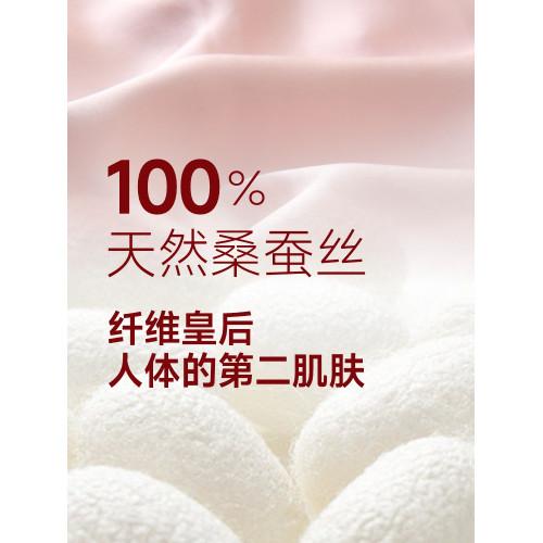 華詩雅蒂桑蠶絲真絲枕套單面單人學生絲綢枕頭套純色經典簡約絲滑
