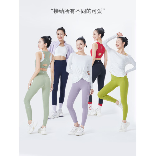 JSC無尺碼收腹提臀瑜伽褲健身褲女高彈裸感運動緊身打底運動褲
