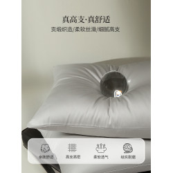 高級A類100S長絨棉枕套一對家用裝純棉枕頭套2025新款全棉枕芯套