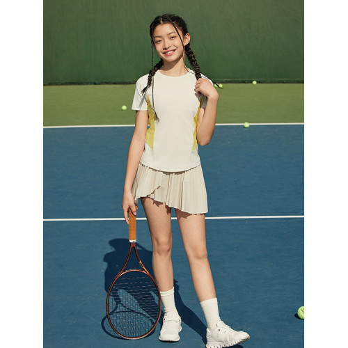 jollybean丨女童不規則網球百褶裙25夏季新款防走光運動半身裙褲