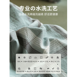 春夏老粗布純棉水洗棉床單單件1.5米雙人床1.8米2m全棉被單大尺寸