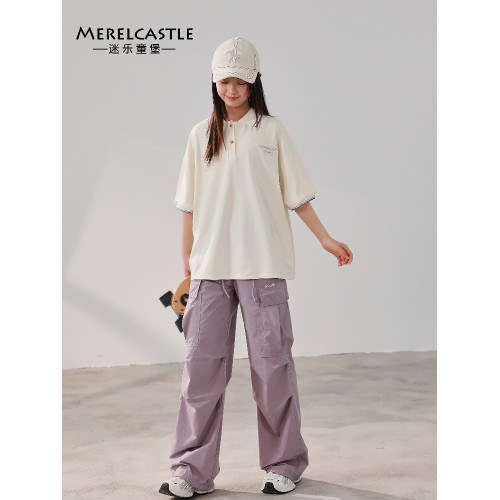 【CC家居控】女童裝短袖t恤夏季薄款純棉衣服女大童POLO衫C4968