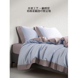 100支純棉被套單件150x200單人雙人純色全棉被罩200x230床品套件